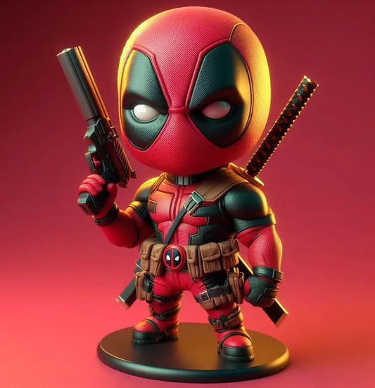 deadpool statue