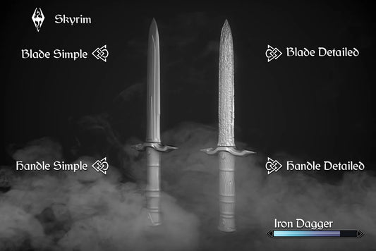 elder scrolls iron dagger