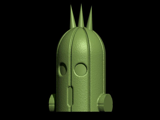 final fantasy 7 cacturn bust